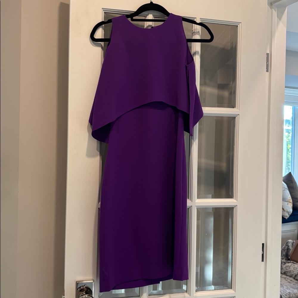 Ralph Lauren Rich Purple sleeveless dress
